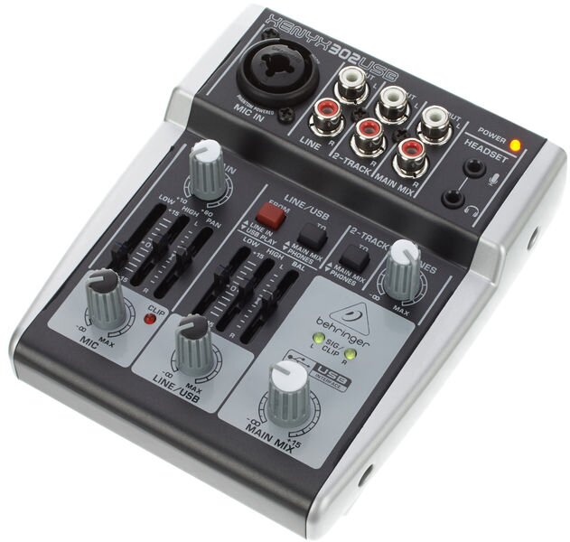 Мікшерний пульт Behringer Xenyx 302USB